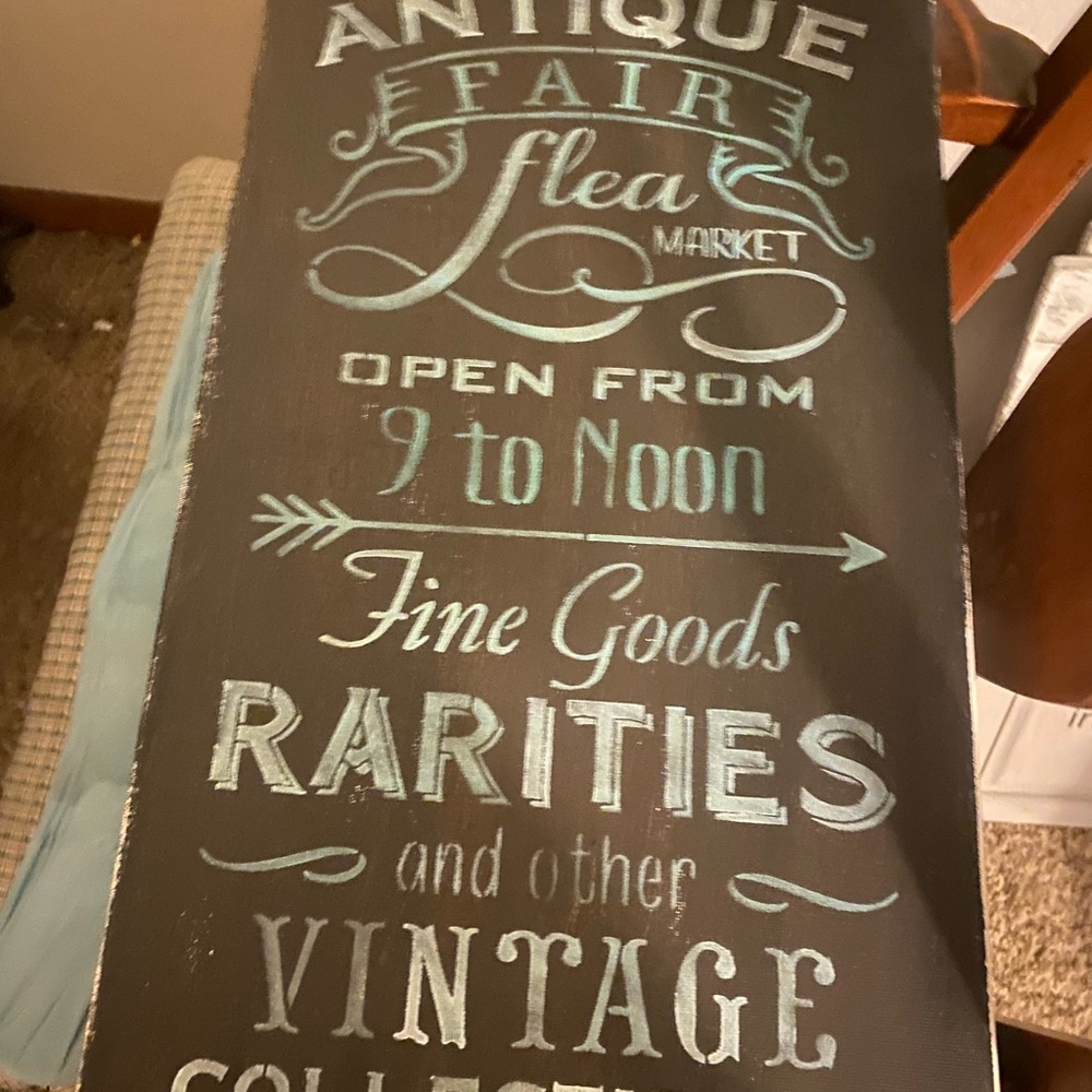 Hand Made Sign by Me, Peggy in USA